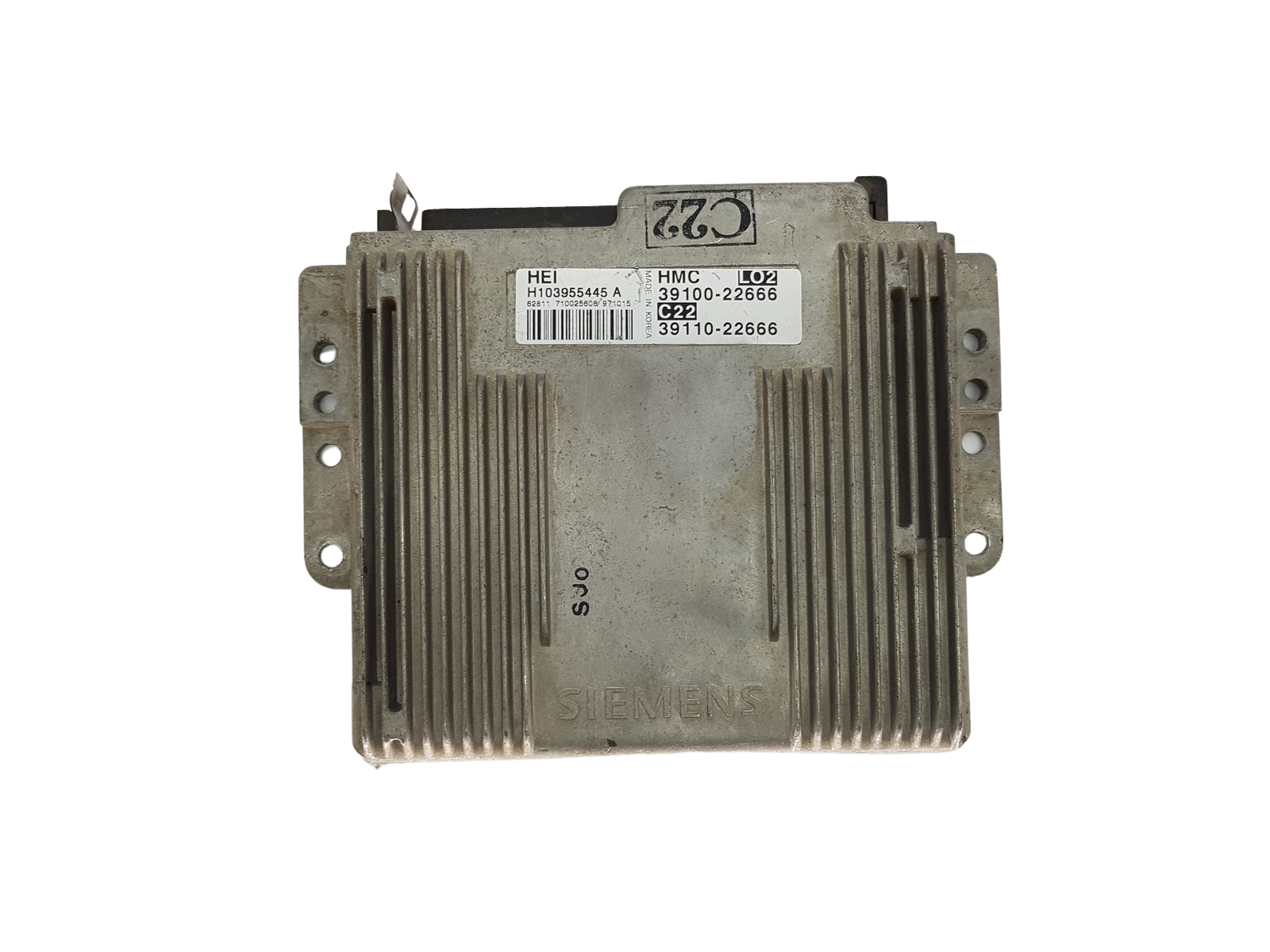 Controller 39100-22666 39110-22666 H103955445A Hyundai Hei 17776 main product photo