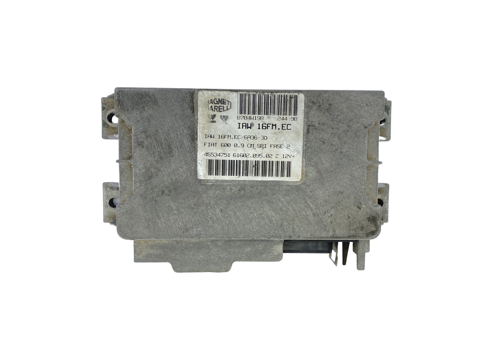 Controller Fiat 46534751 IAW16FM.EC 61602.095.02 Magneti Marell 56336 main product photo