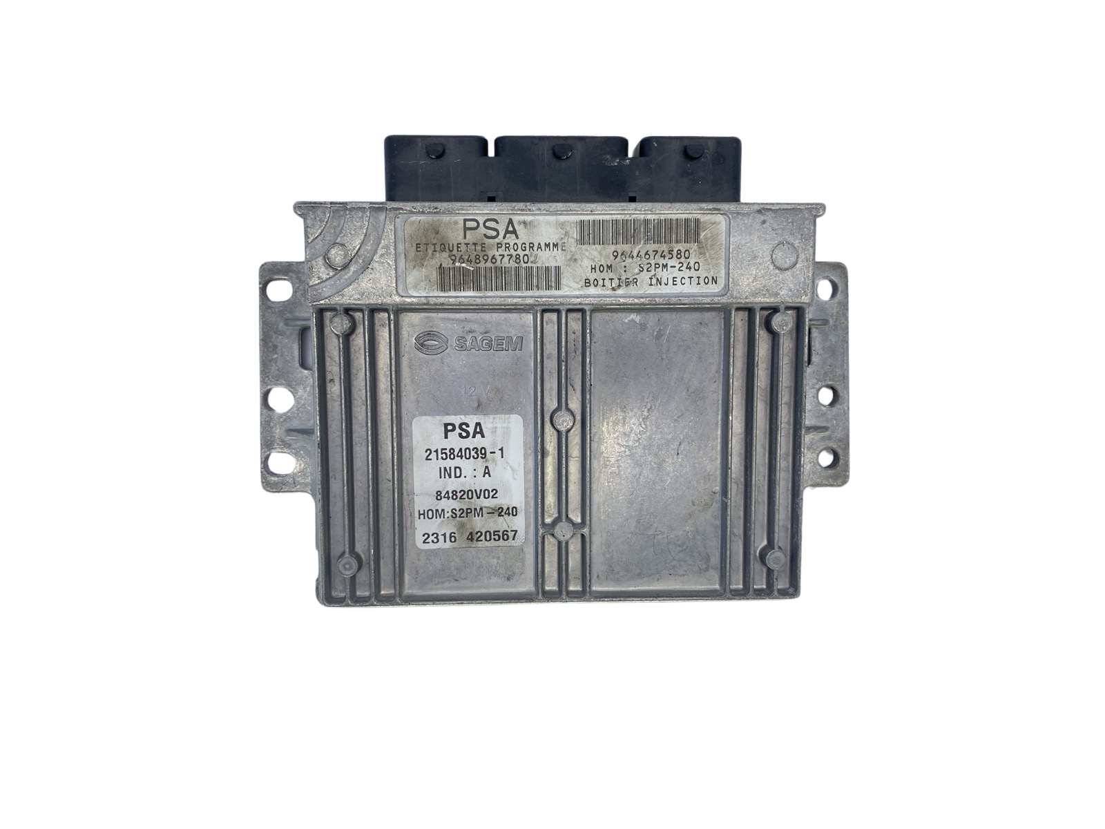 Controller 9648967780 9644674580 21584039-1 PSA Sagem main product photo