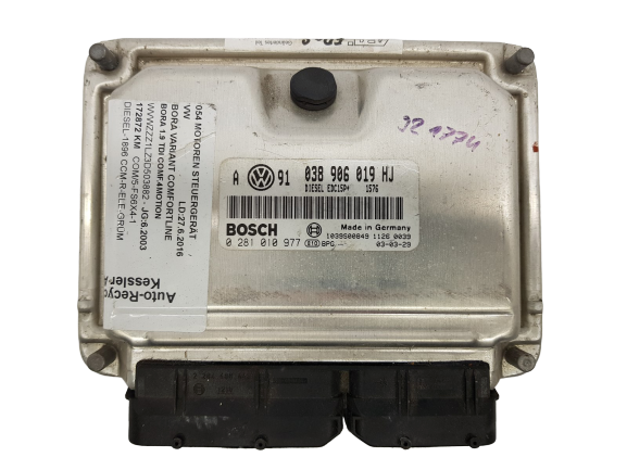 Controller VW 038906019HJ 0281010977 Bosch 22463 main product photo