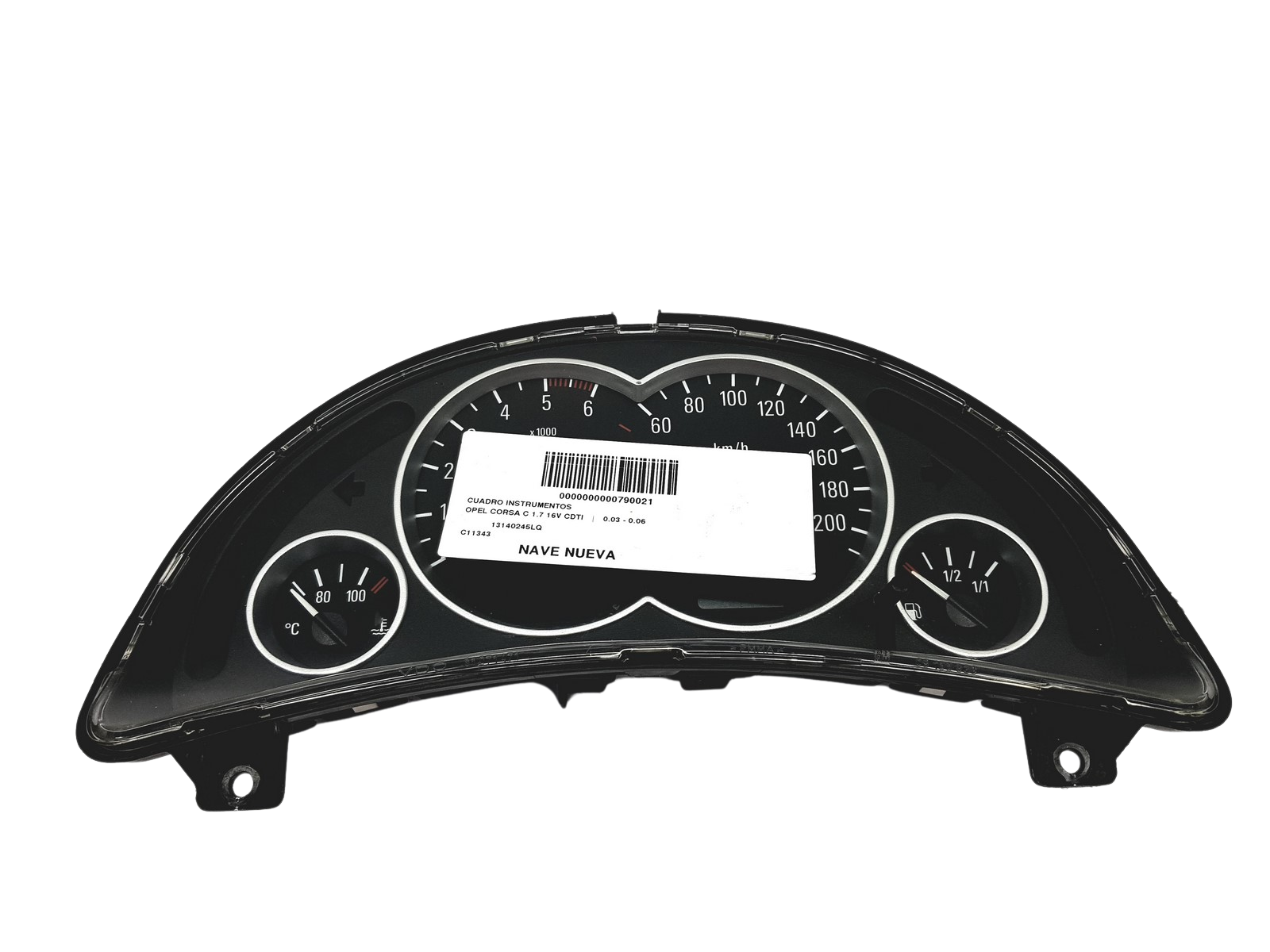 Speedometer/Instrument Cluster Opel Corsa C 13140245LQ 110080226010 56580 main product photo