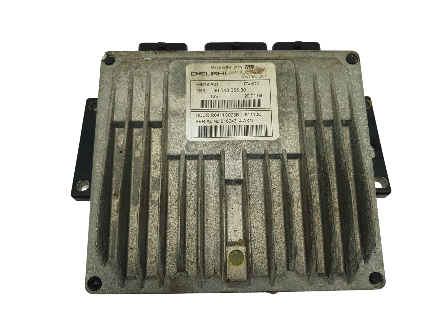 Controller 9654305580 R0411C023B DV4DC PSA Delphi 68062 main product photo