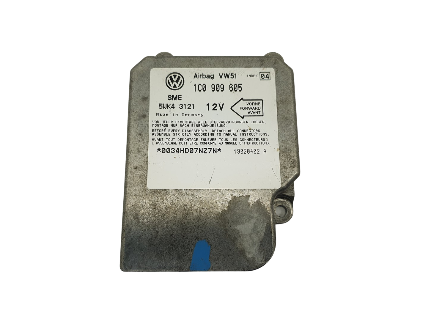 Controller 1C0909605 5WK43121 VW Siemens 68933 main product photo