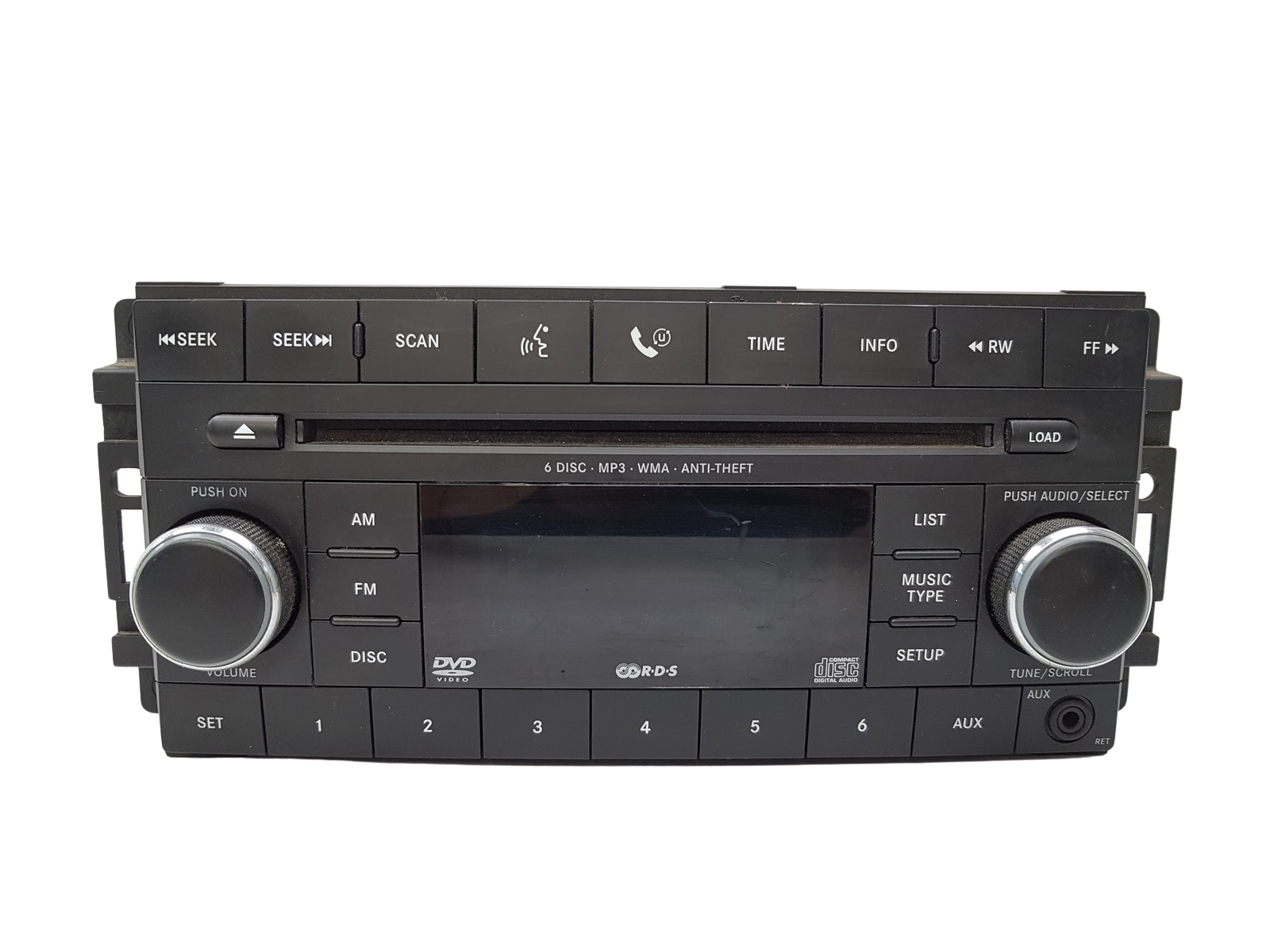 Radio Cd Mp3 Player DVD Chrysler Dodge Jeep 05064055AK main product photo