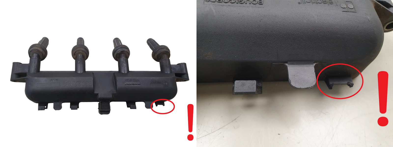 Ignition Coil 597074 5970A9 9628158580 1.1 1.4 Citroen Peugeot 206 89 main product photo