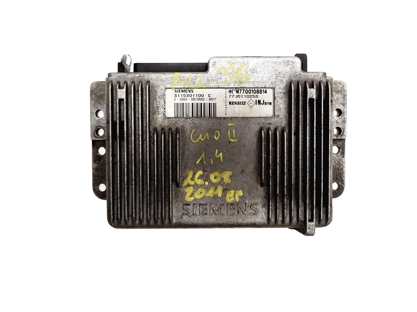 Controller S115301100C 7700108814 7700110258 Renault Siemens 4666 main product photo