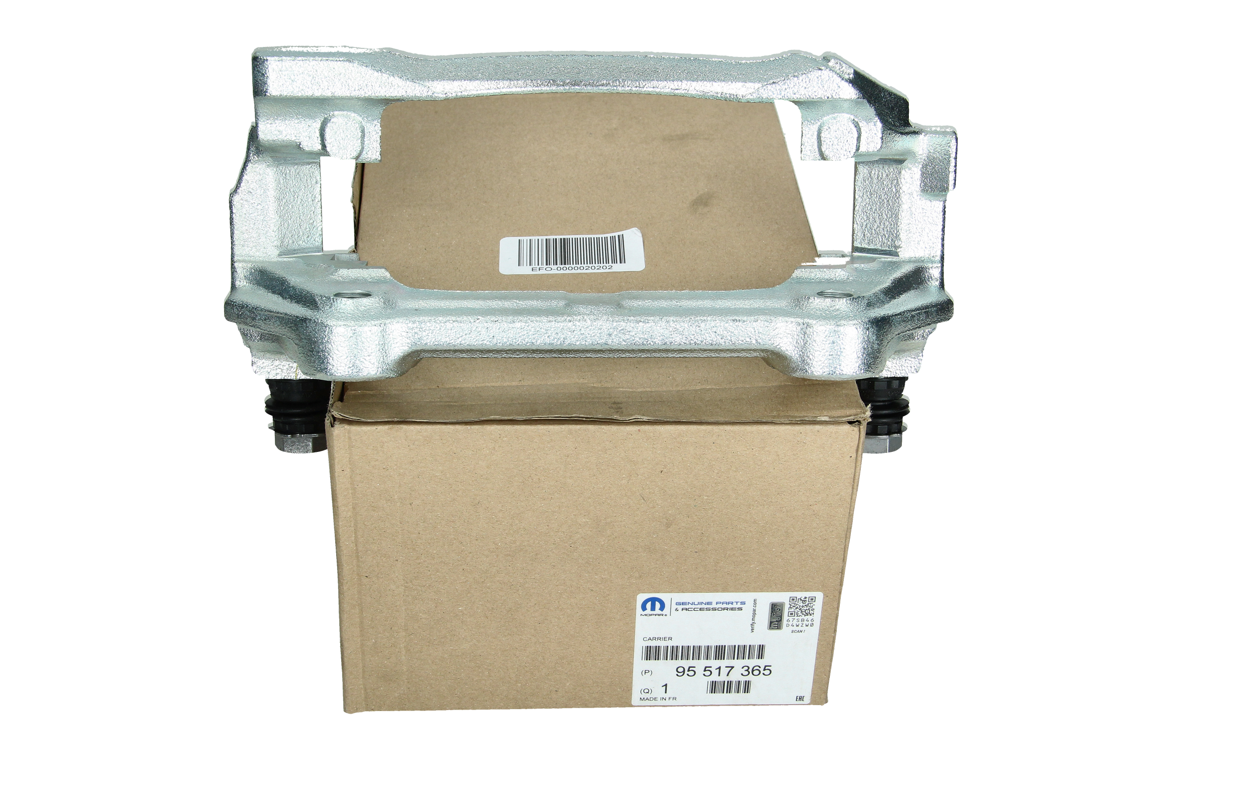 Brake Caliper Carrier Right Original 95517365 410140855R Opel Renault main product photo