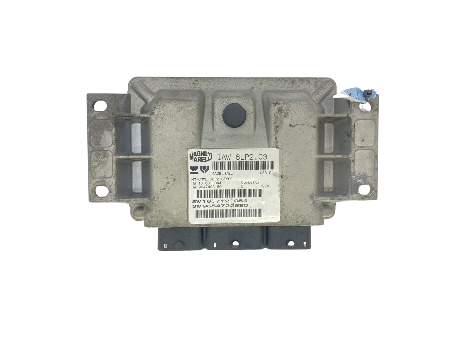 Controller PSA 9654722680 IAW6LP2.03 16.712.054 Magneti Marelli 57118 main product photo
