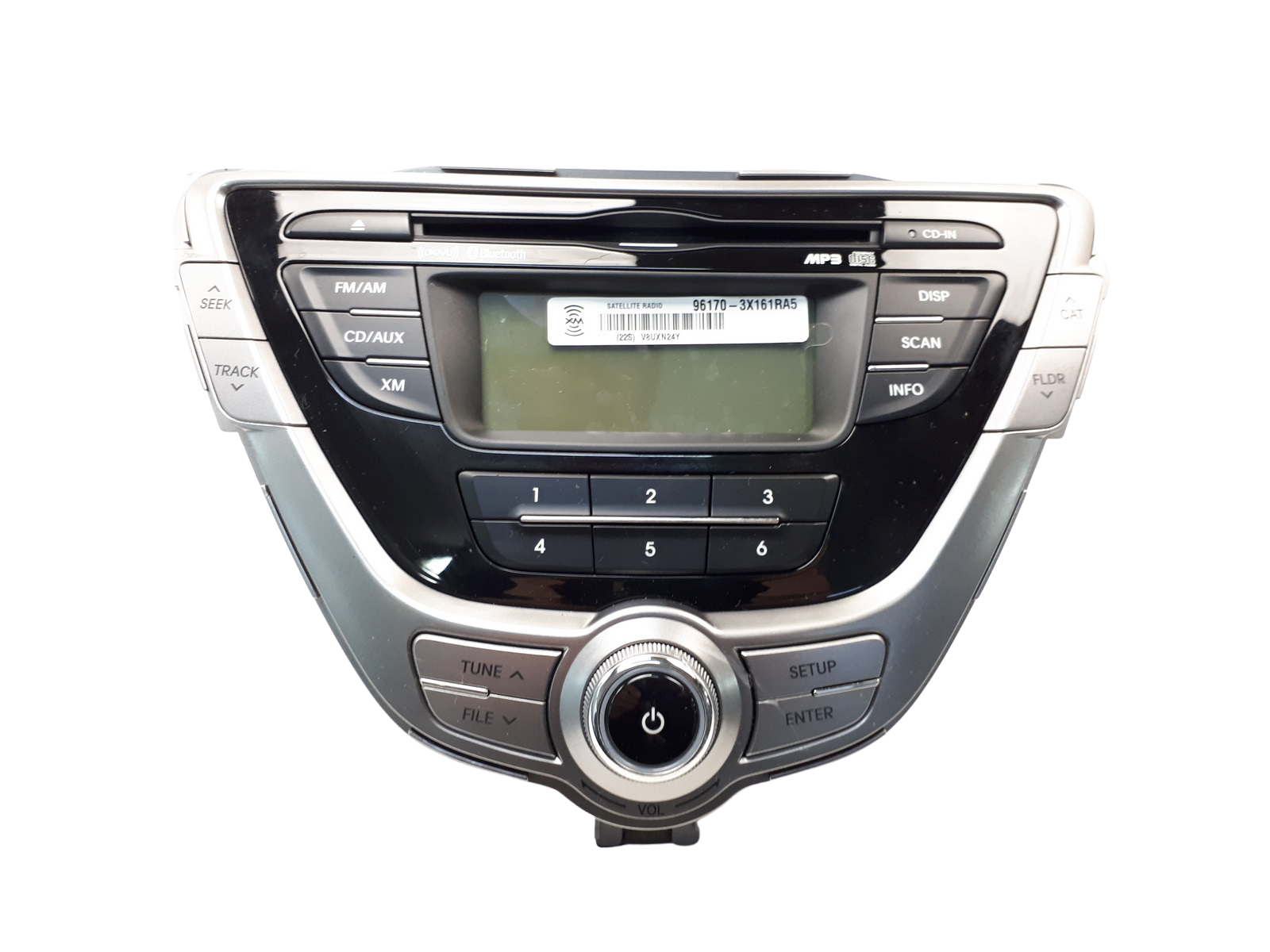 Radio Cd Mp3 Player BT Hyundai Elantra XM 96170-3X161RA5 main product photo