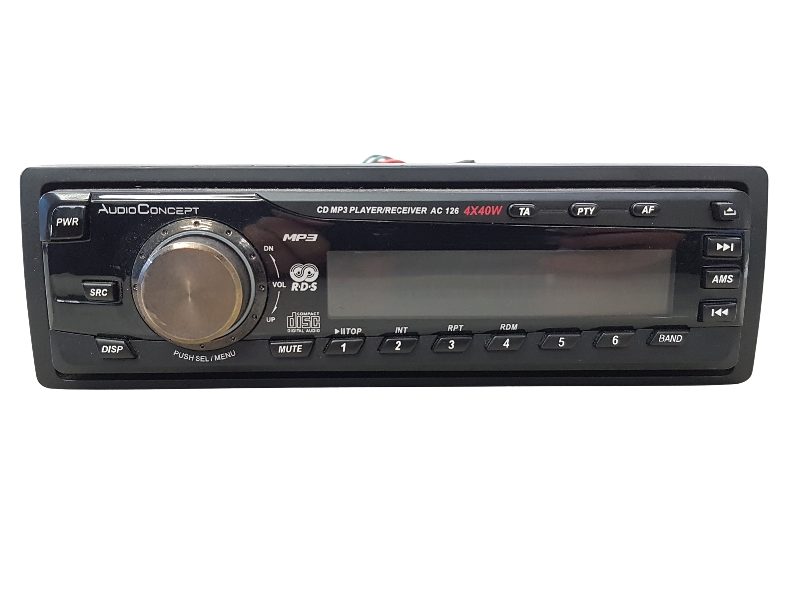 Radio CD Player MP3 AudioConcept AC126 main product photo