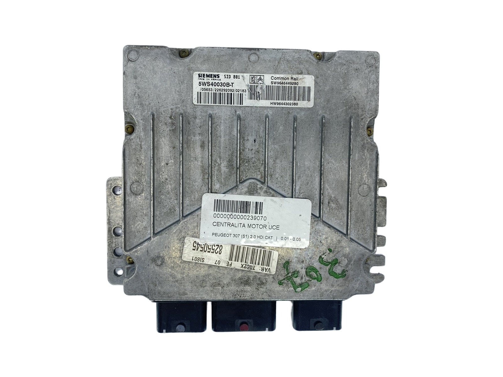 Controller 5WS40030B-T 9646449280 9644302380 PSA Siemens 63236 main product photo