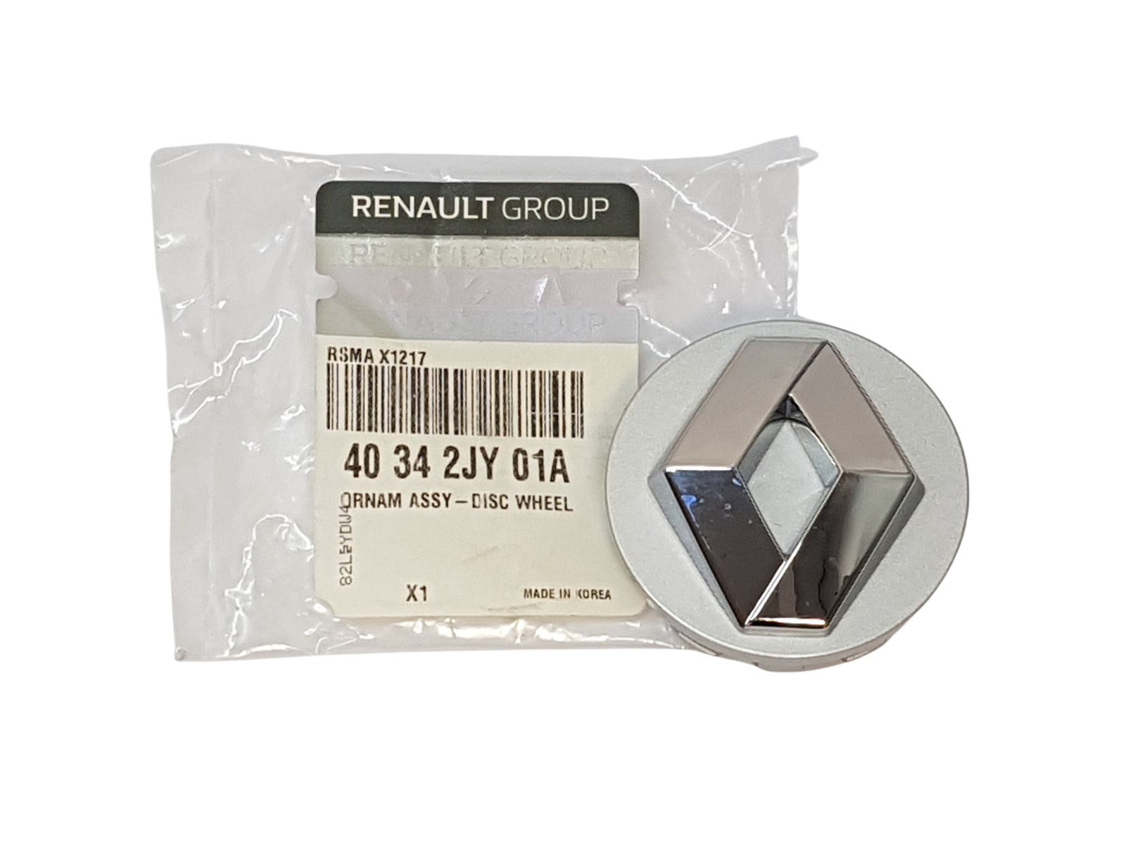 Wheel Rim Cap Hub Original Renault 40342JY01A main product photo