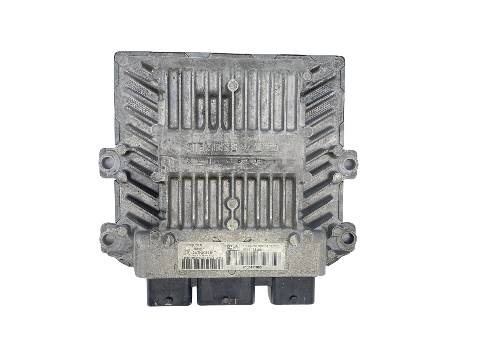 Controller 9663483180 9653451880 5WS40285E-T SID806 PSA Siemens 58199 main product photo
