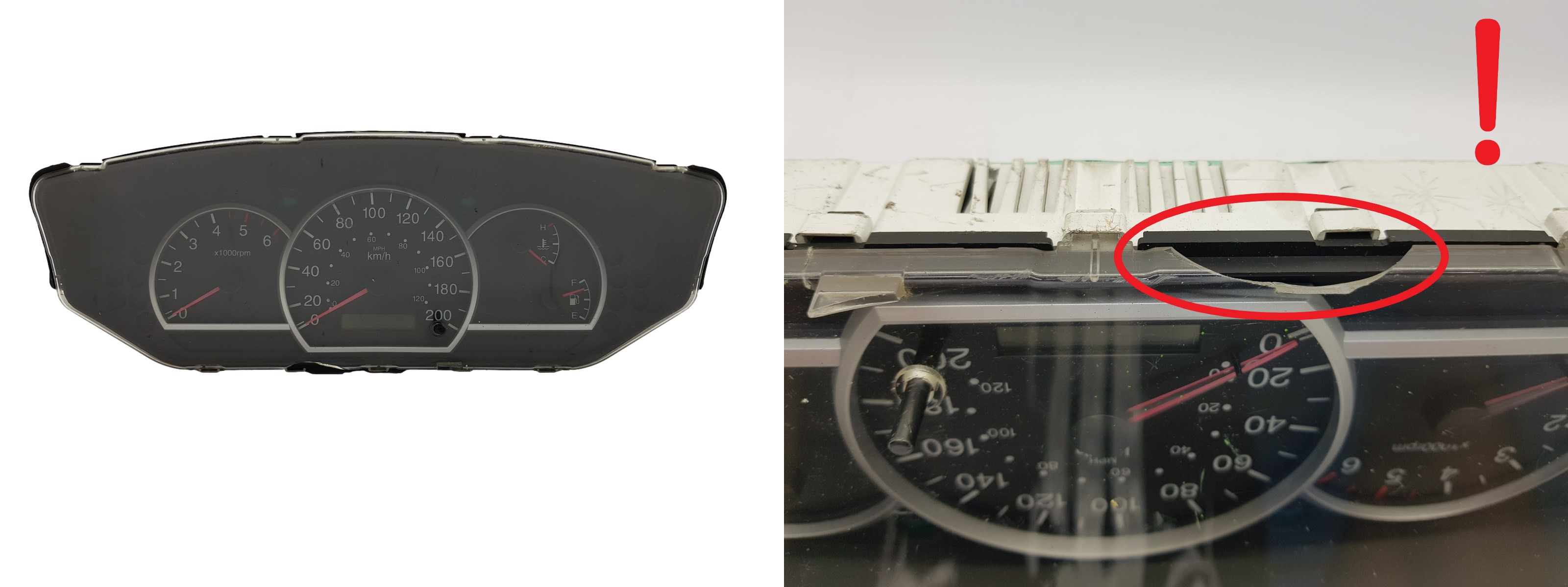 Speedometer/Instrument Cluster Kia Carens 0K2KC55430A 1059 main product photo