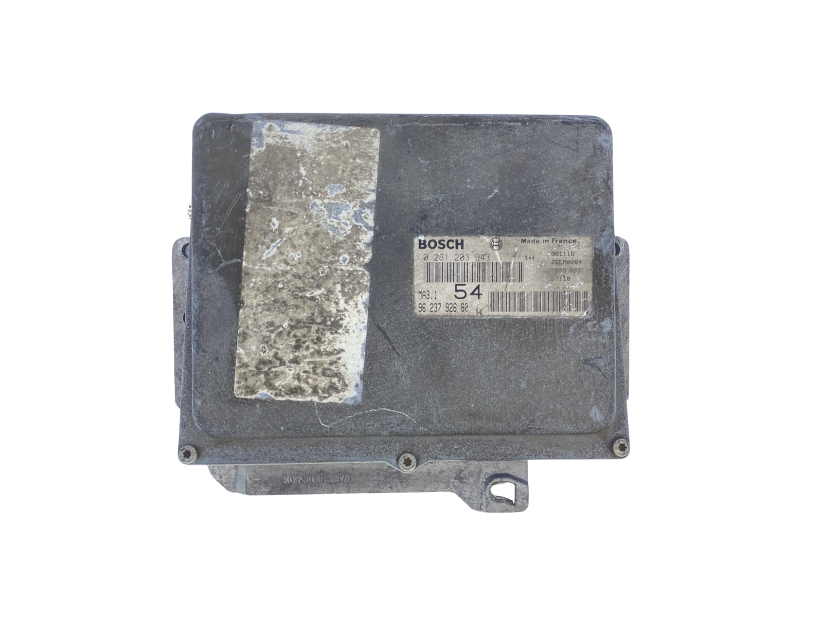 Controller 0261203943 9623792680 MA3.1 PSA Bosch 55801 main product photo