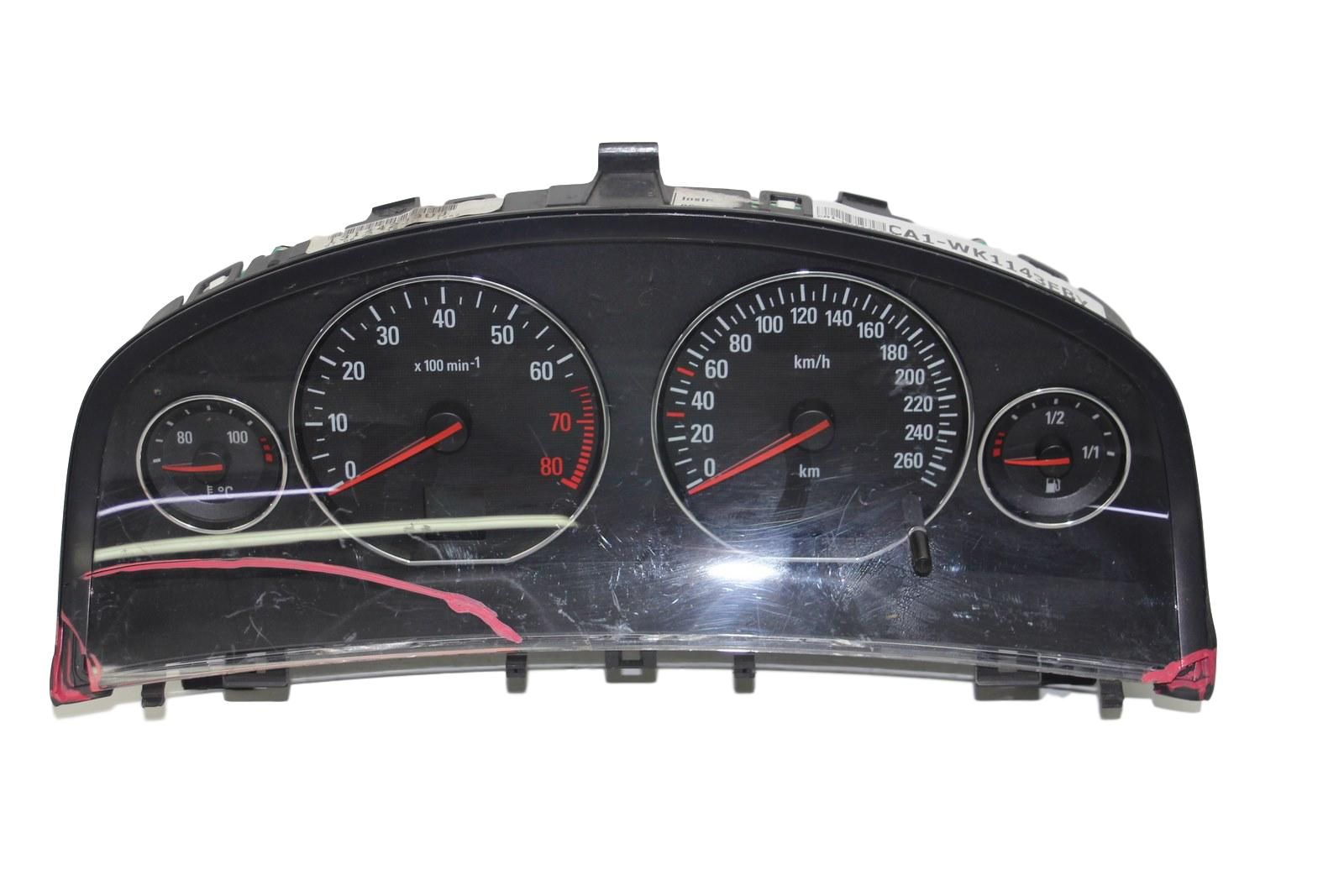 Speedometer/Instrument Cluster Opel Signum 13144233UJ 110.080.234/026 110080234026 1143 main product photo