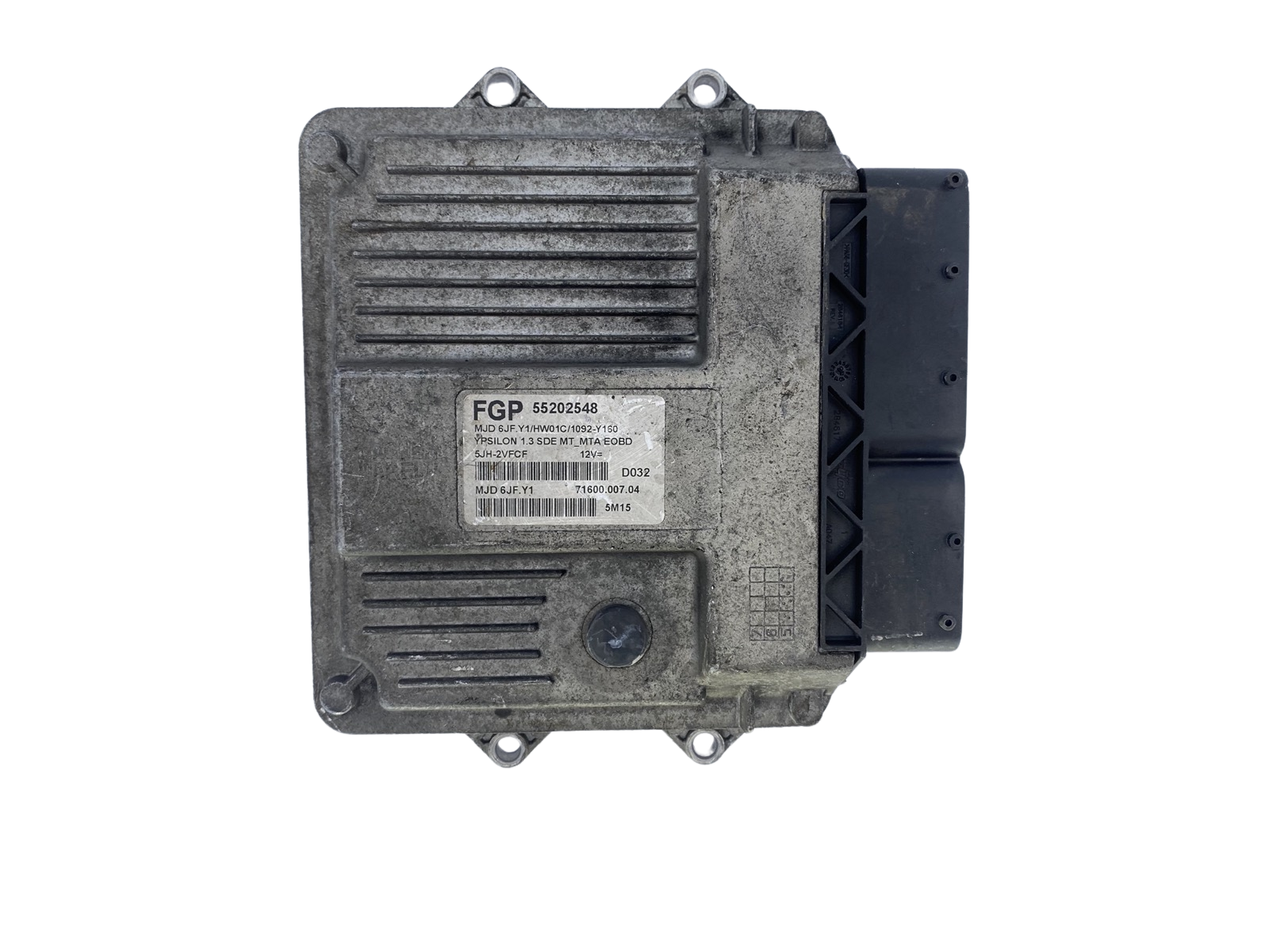Controller Lancia 55202548 MJD6JF.Y1 71600.007.04 FPT Marelli 51461 main product photo