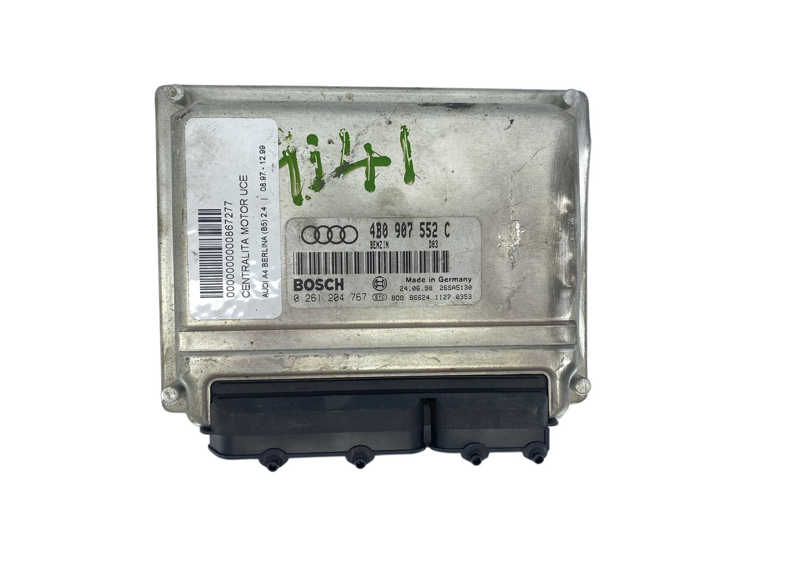 Controller 4B0907552C 0261204767 Audi Bosch 63321 main product photo