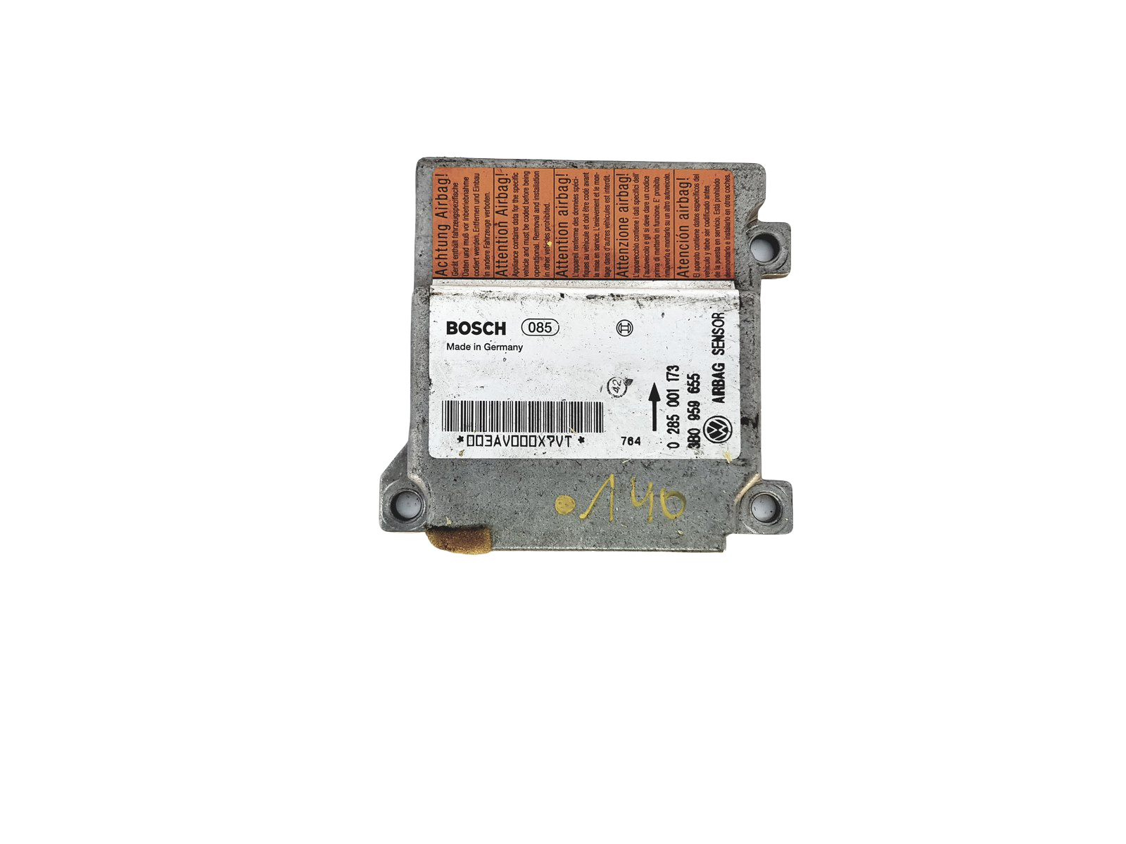 Controller Moduł 0285001173 3B0959655 VW Bosch 22994 main product photo
