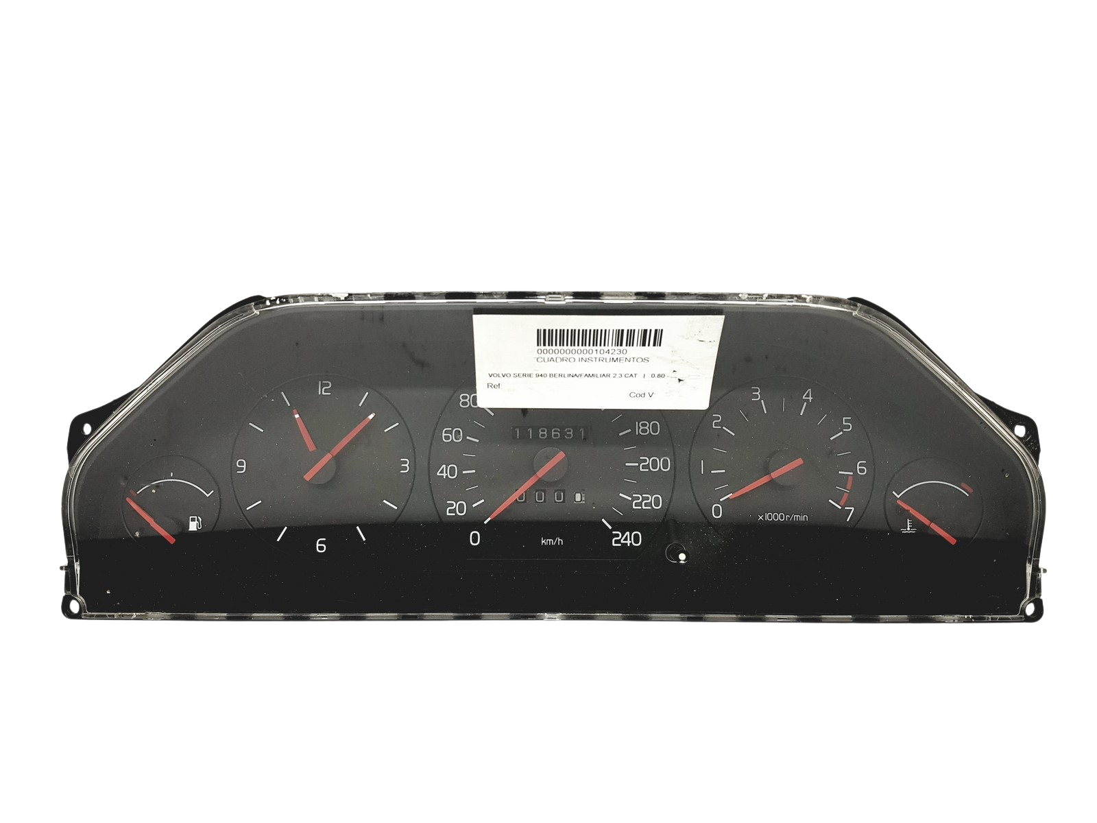 ヤッテモーター。 Odometer Repair, 1994 Volvo 940 | Tom Bryant, Wiscasset, Maine