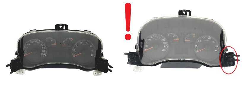 Speedometer/Instrument Cluster Fiat Doblo 51762258 503001440500 54433 main product photo