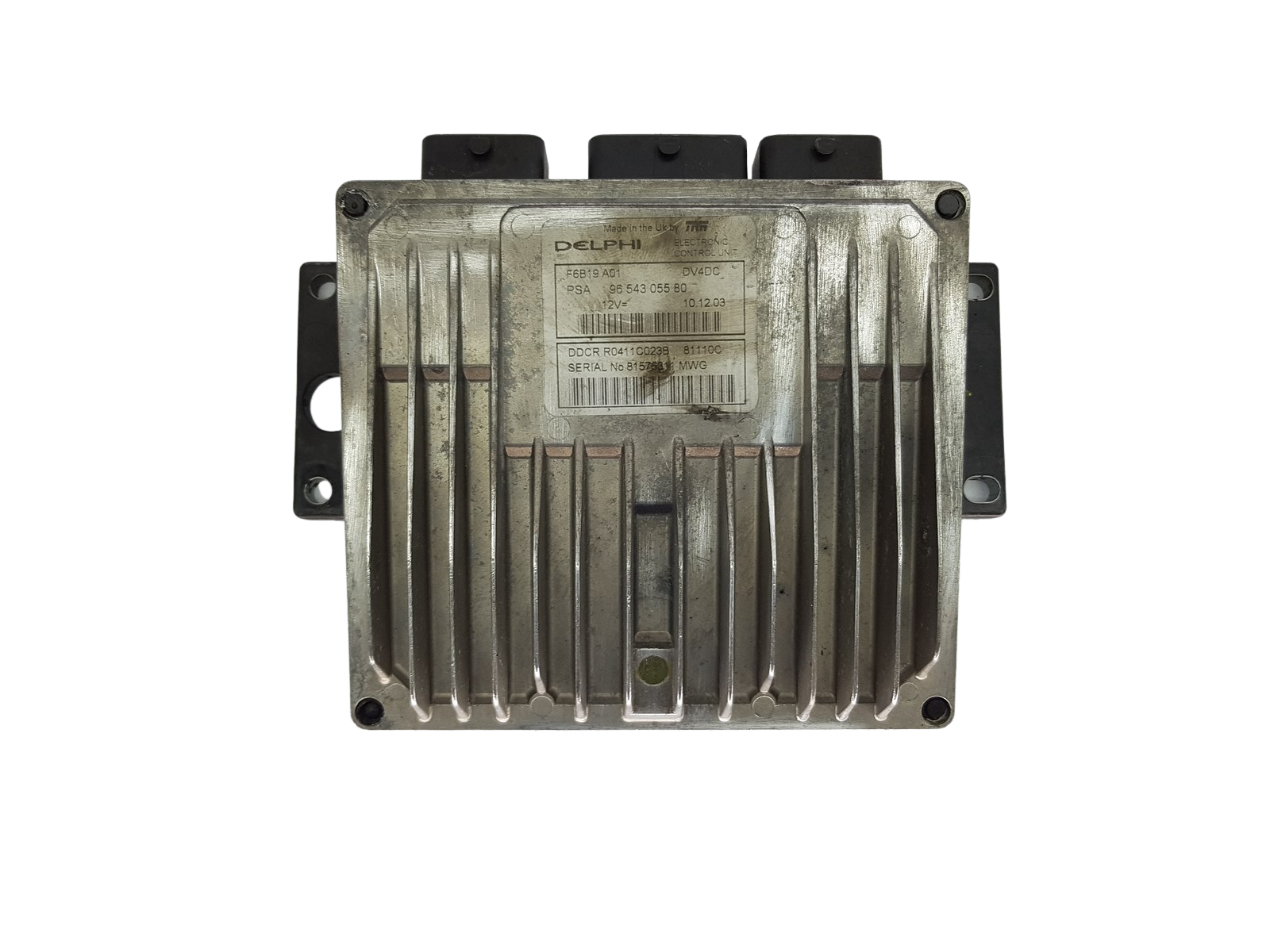Controller 9654305580 R0411C023B DV4DC PSA Delphi 17541 main product photo