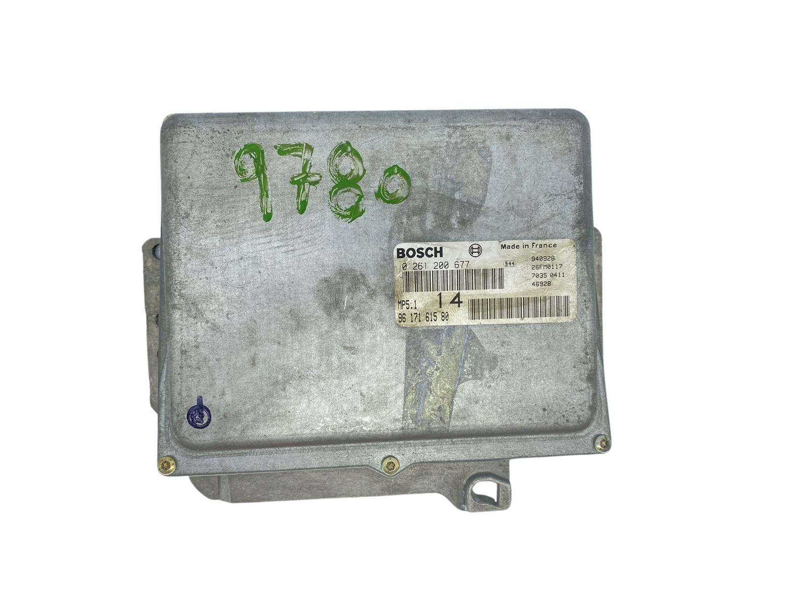 Controller 0261200677 9617161580 26FM0117 PSA Bosch 63291 main product photo