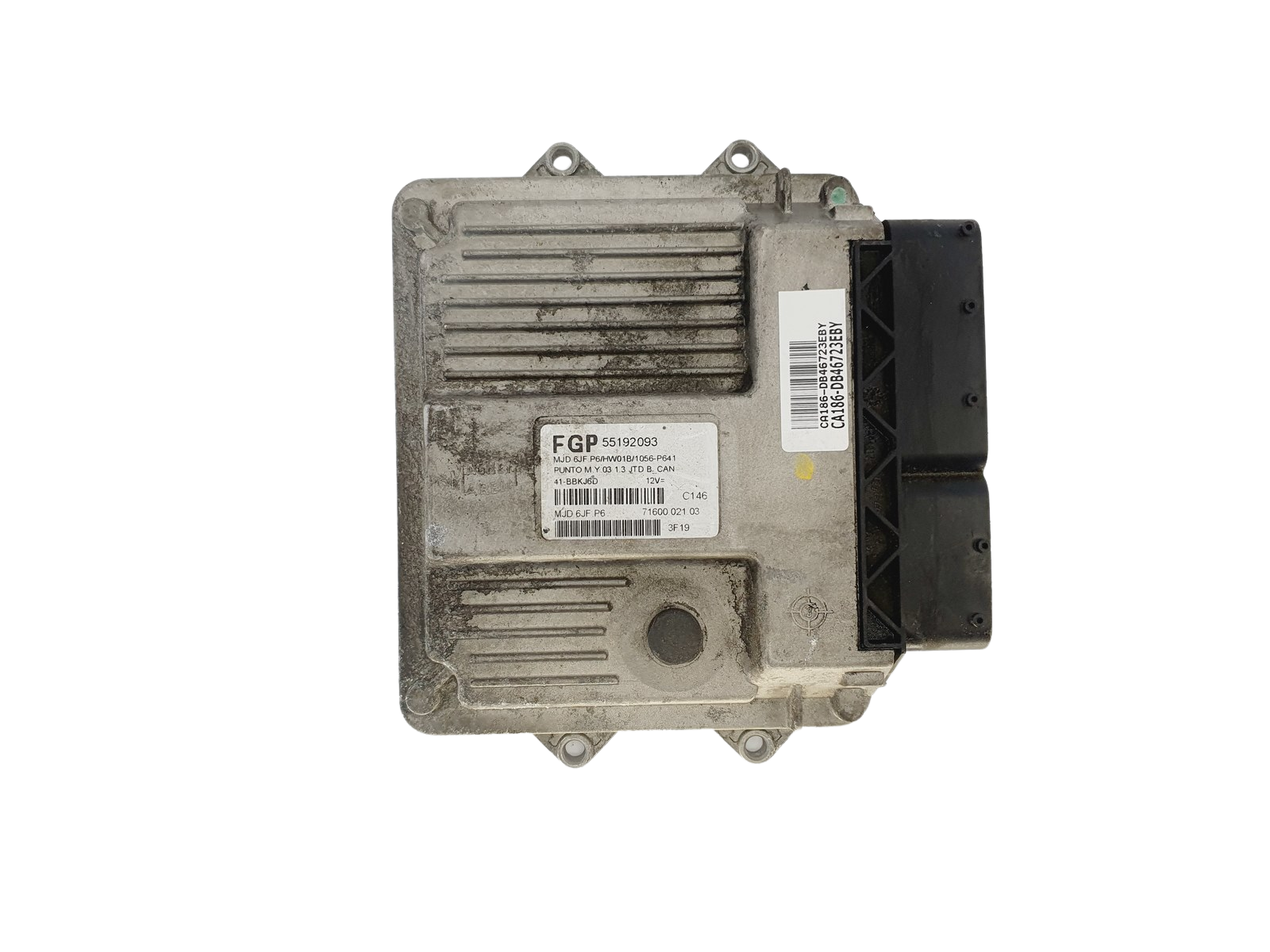 Controller MJD6JF.P6 55192093 71600.021.03 Fiat Magneti Marelli 46723 main product photo