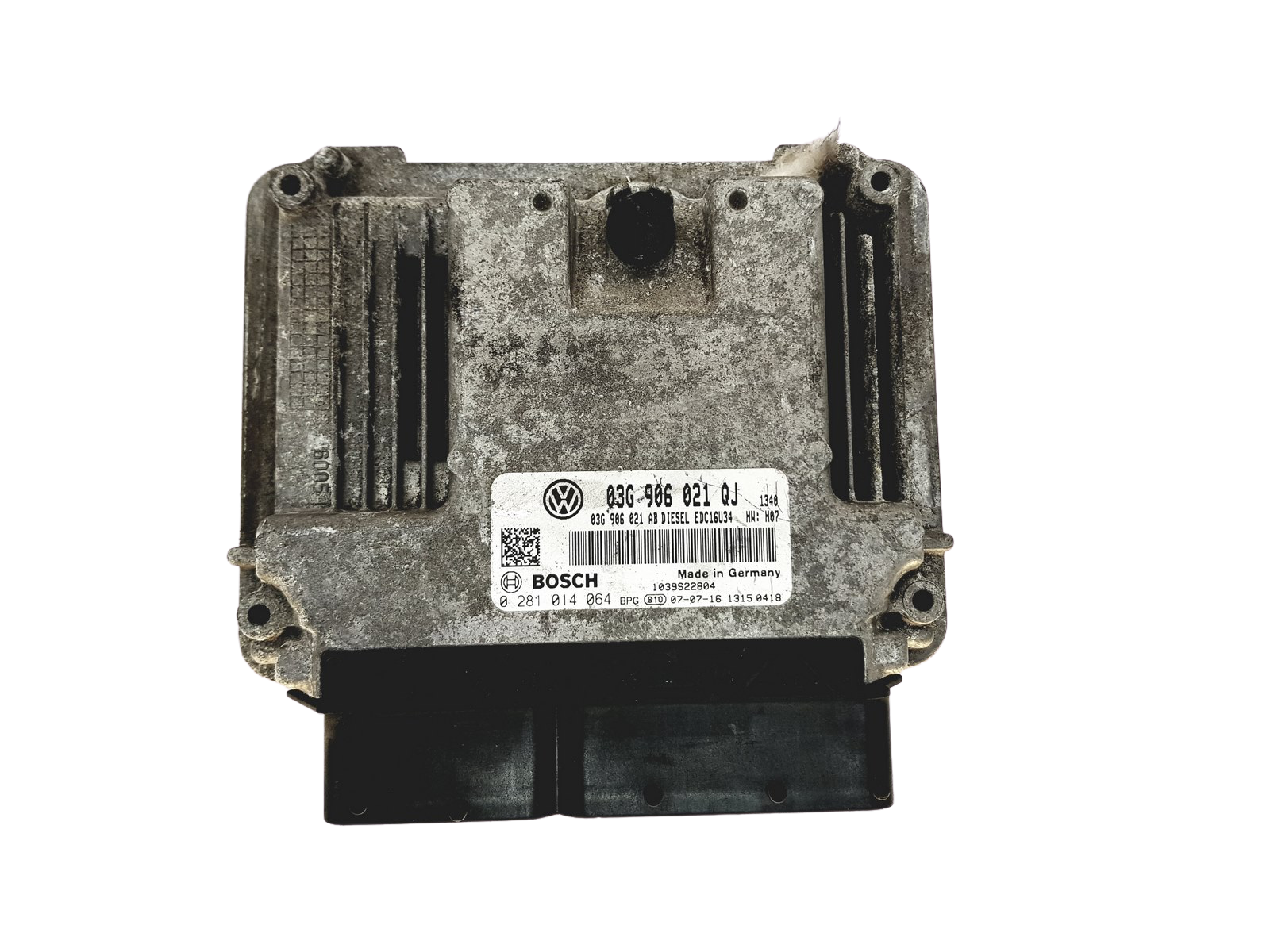 Engine Controller VW 03G906021QJ 0281014064 Bosch 29505 main product photo