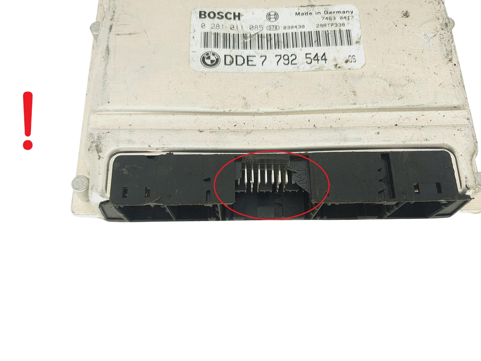 Controller BMW 7792544 0281011085 Bosch main product photo