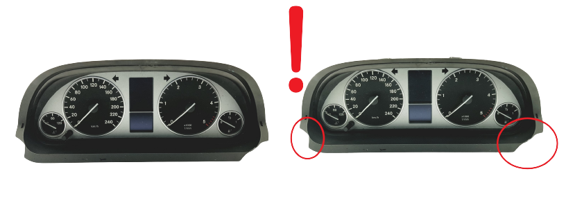 Speedometer/Instrument Cluster Mercedes B W245 1031098110 1031098101 55906 main product photo