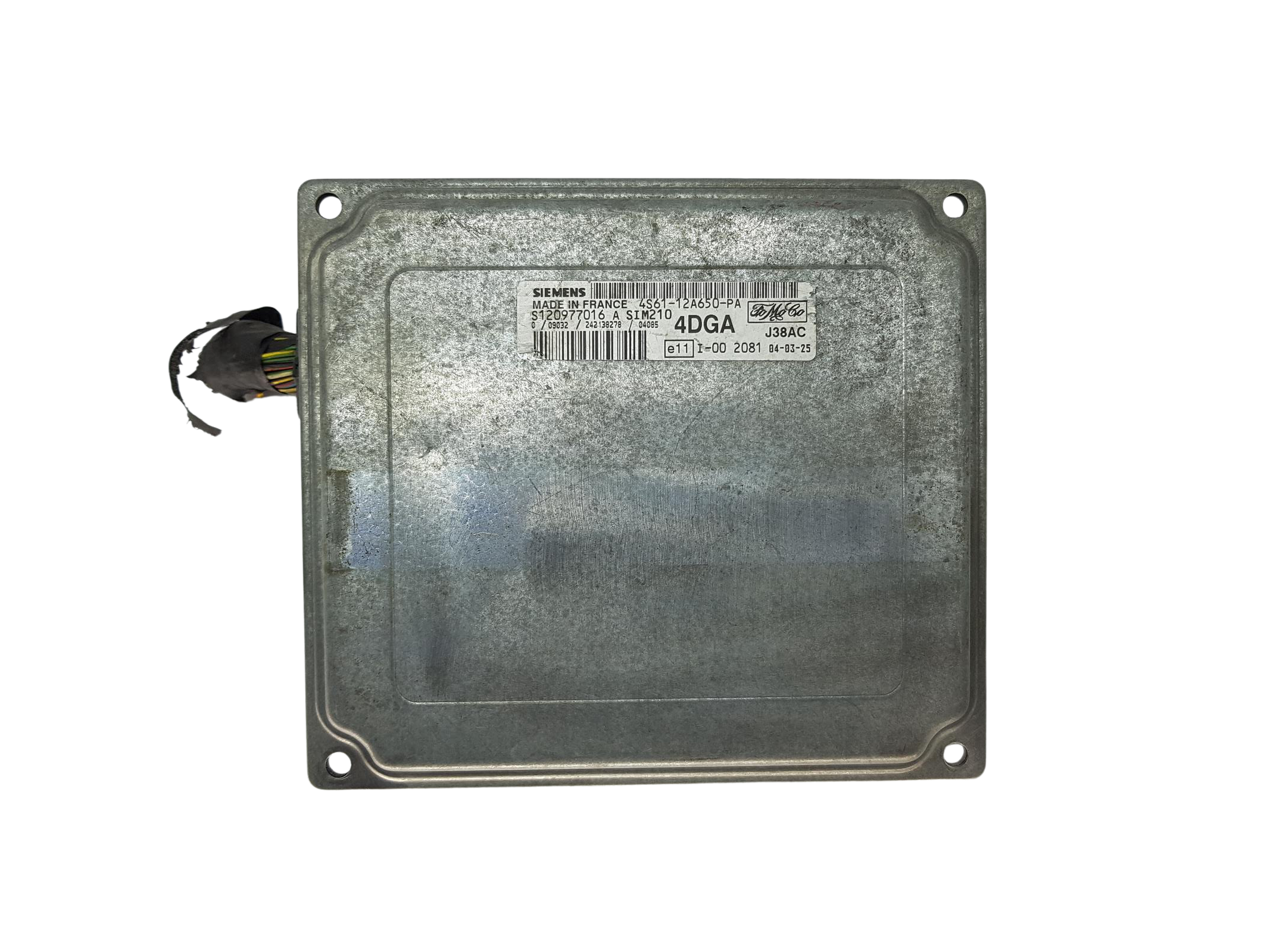 Controller 4S61-12A650-PA S120977016A SIM210 Ford Siemens FoMoCo main product photo