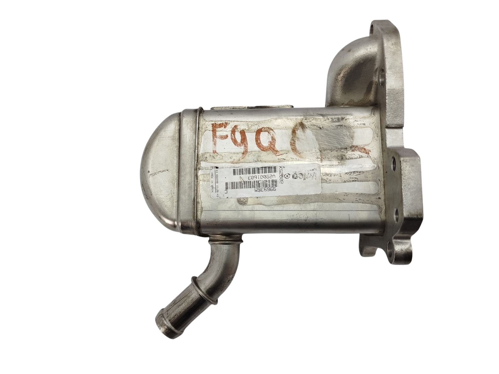 EGR Cooler Renault 1.9 DCI 996936M 8201027384 Valeo main product photo