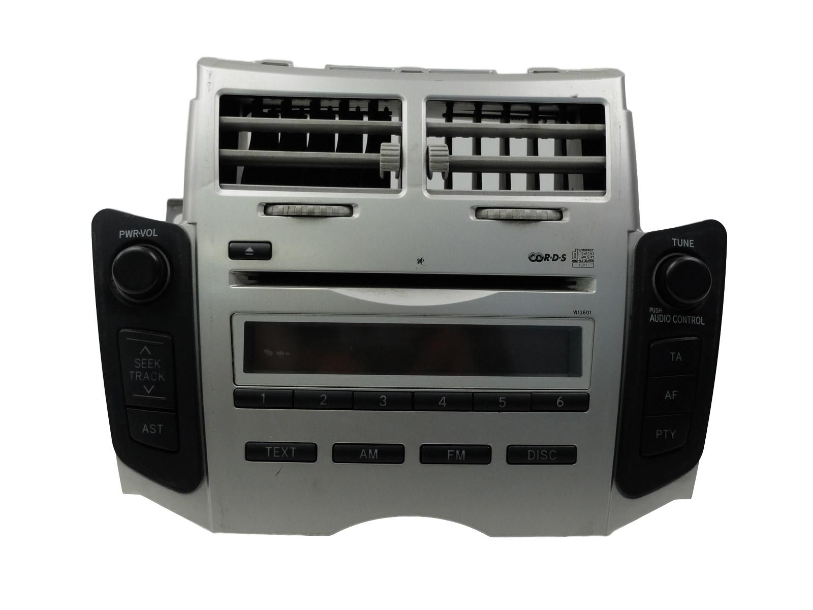Cd Radio Player Toyota Yaris II 86120-0D200 W13801 main product photo