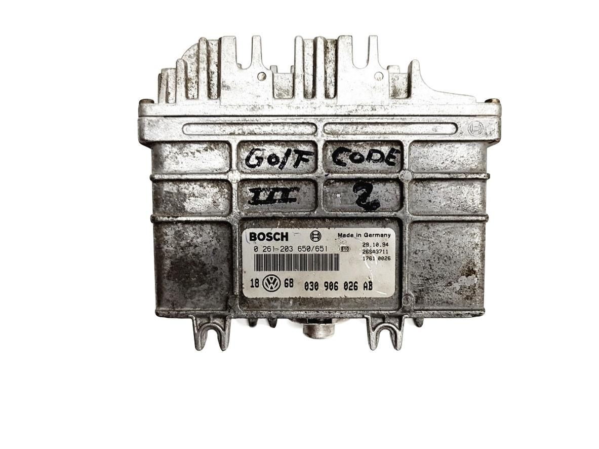 Controller 0261203650 030906026AB Volkswagen Bosch main product photo