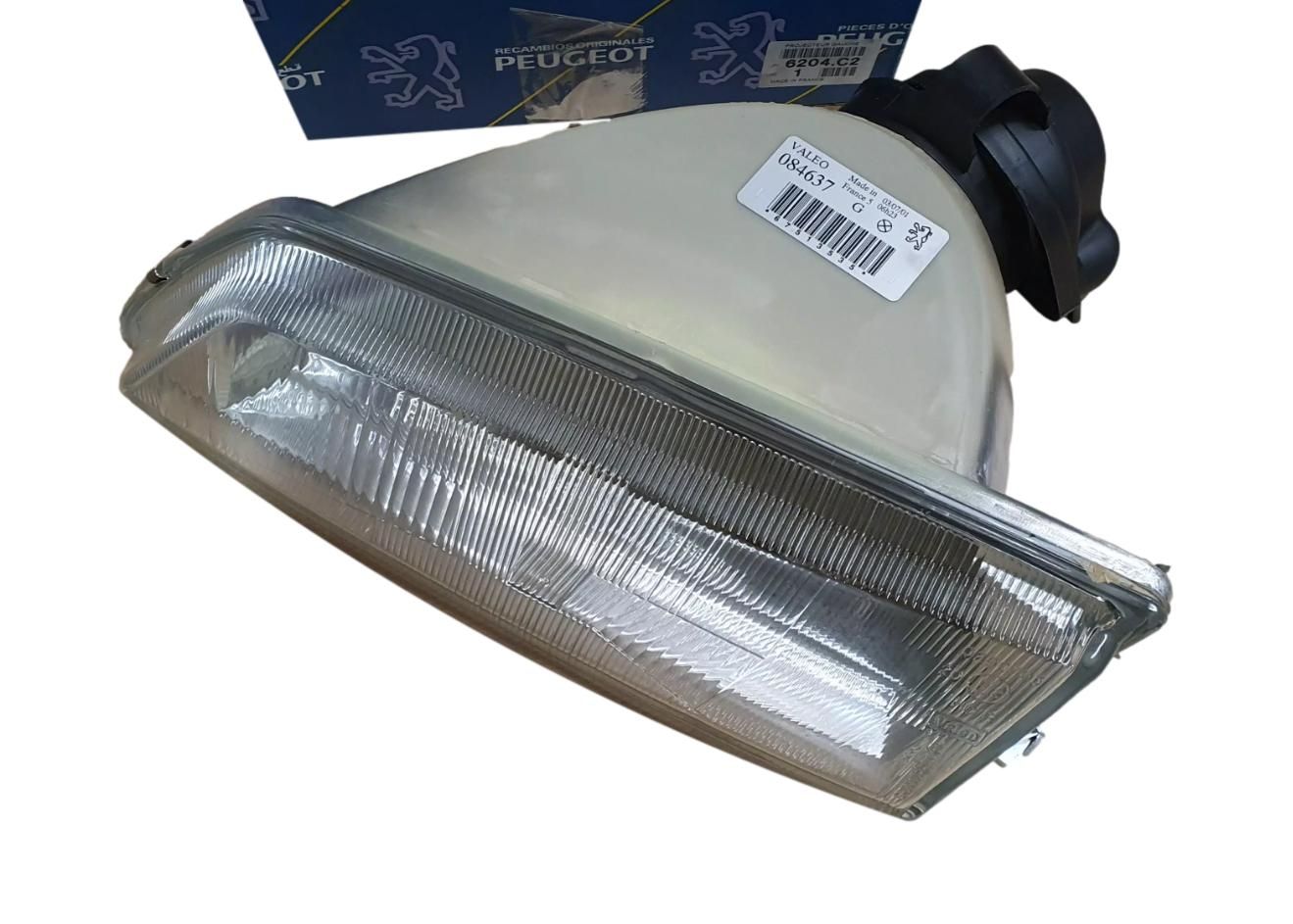 Headlamp Left Original 6204C2 6204.C2 Peugeot 106 main product photo