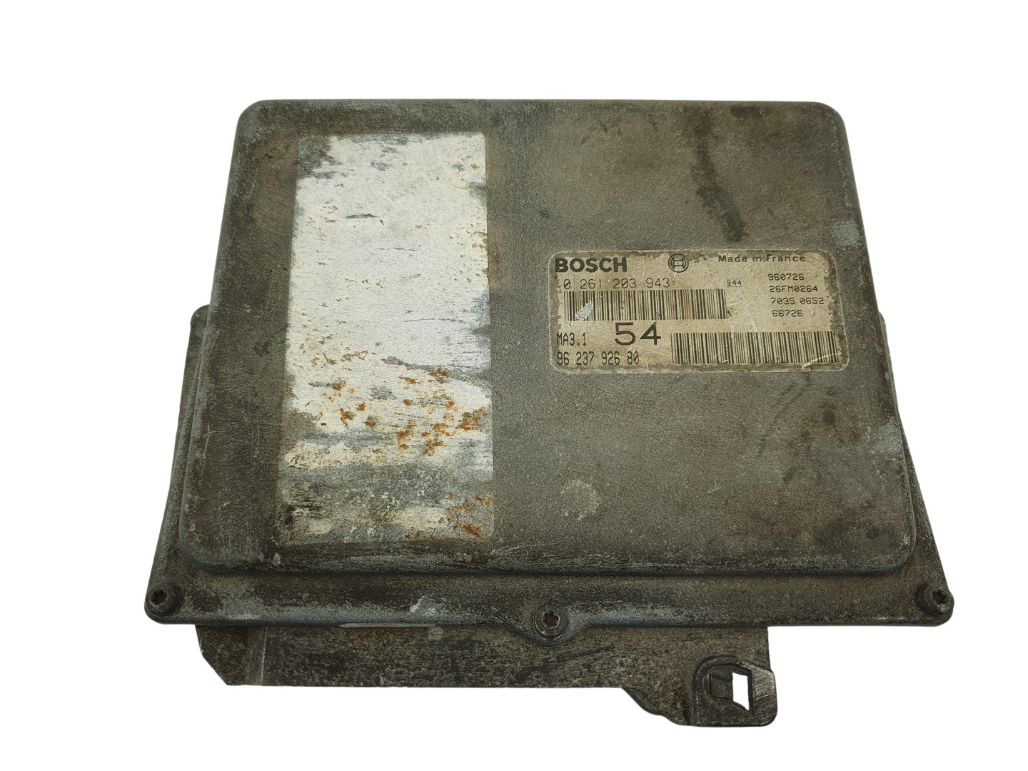 Controller 0261203943 9623792680 MA3.1 PSA Bosch 68524 main product photo