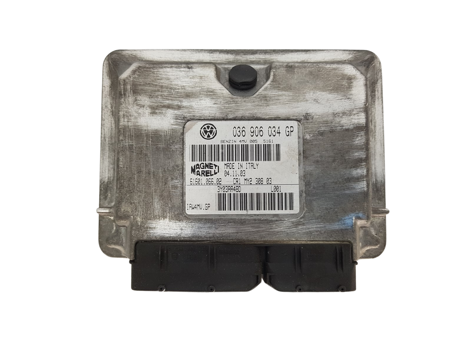 Controller 036906034GP IAW4MV.GP 61601.066.02 VW Magneti Marelli 3119 main product photo
