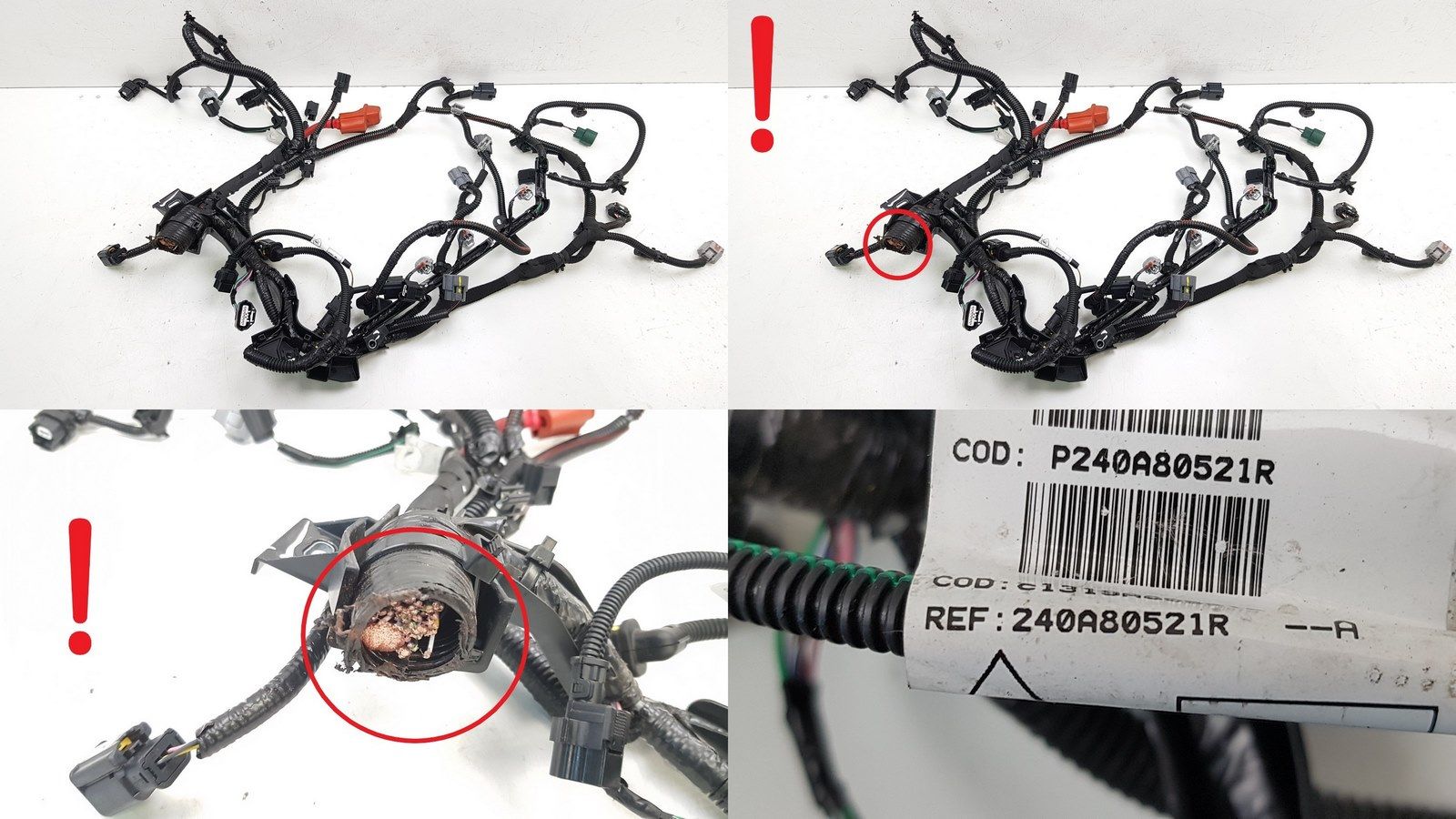 Engine Wiring System 240A80521R 1.0 TCe H4DE470 Renault Dacia 0km main product photo