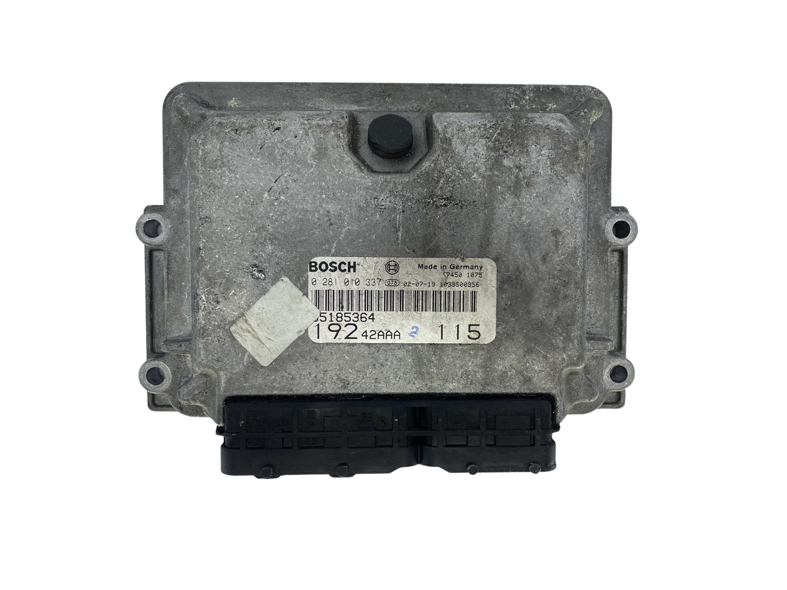Controller Fiat 55185364 0281010337 19242AAA Bosch 52627 main product photo