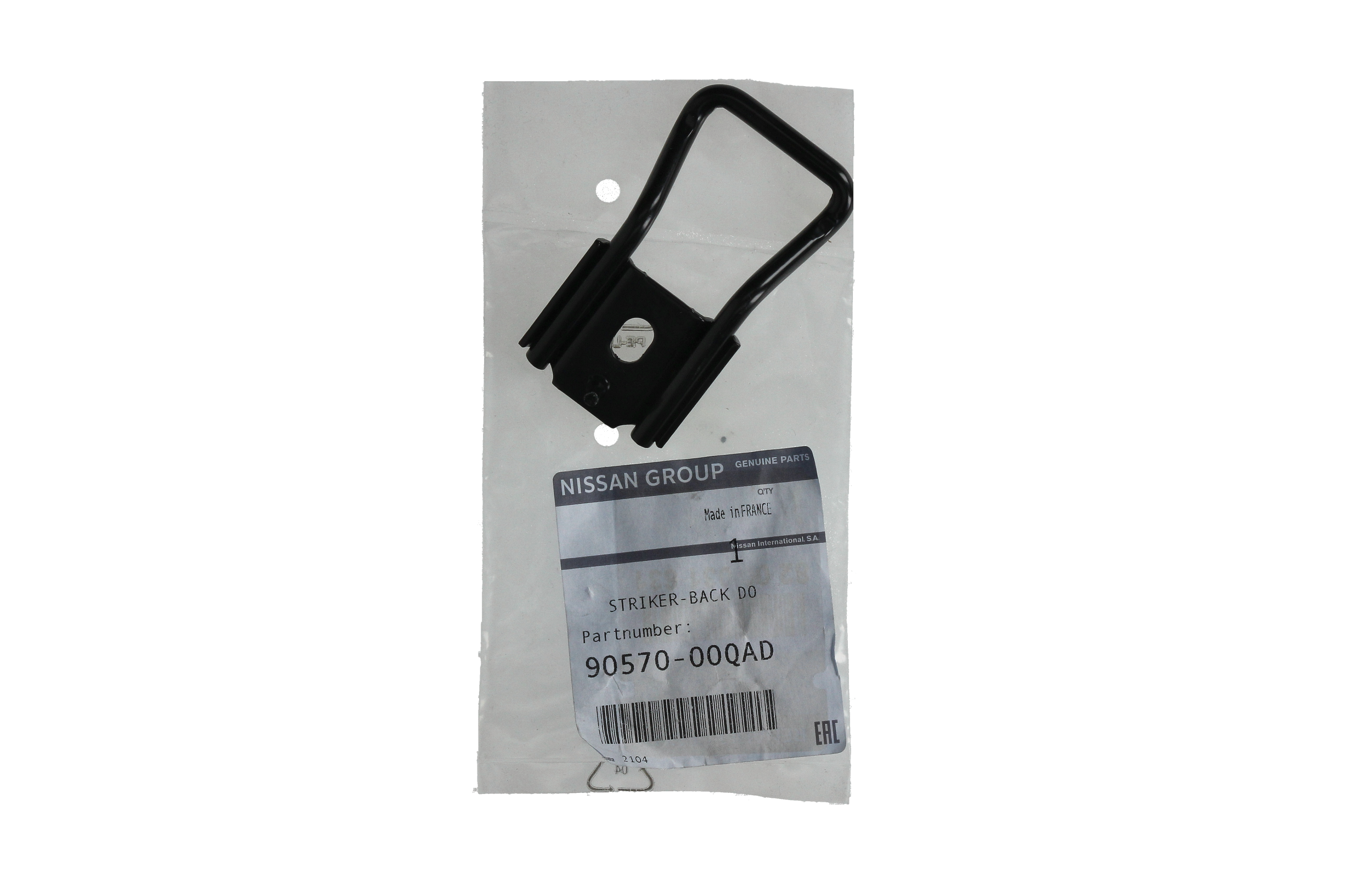 Lock Bolt Rear Original Renault Kangoo 9057000QAD main product photo