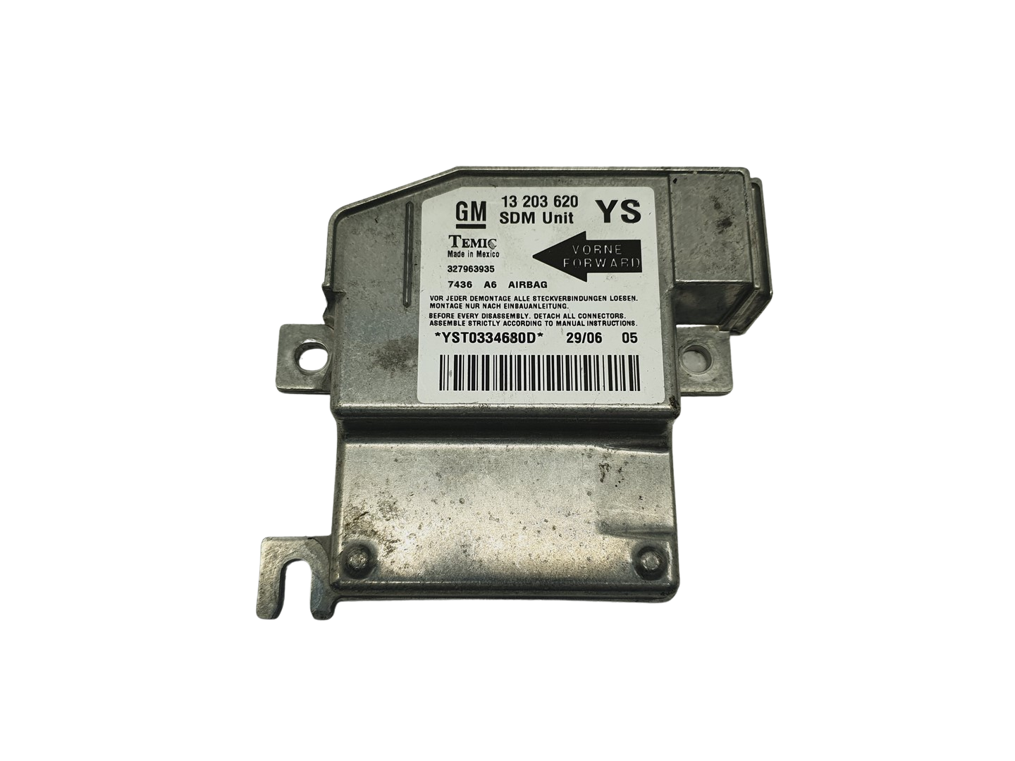 Controller Opel 13203620 327963935 Temic 69015 main product photo