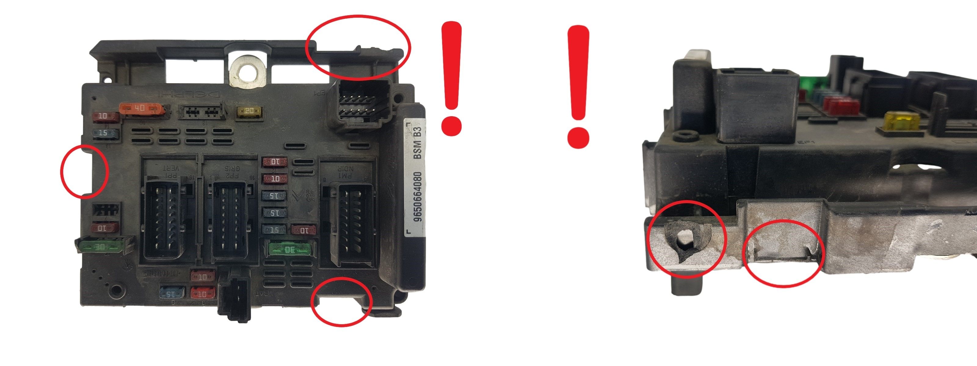Controller BSM B3 9650664080 PSA Delphi 1941 main product photo