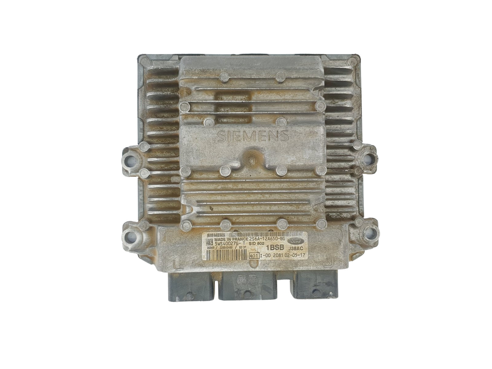 Controller 2S6A-12A650-BG 5WS40027G-T SID 802 Ford Siemens 46541 main product photo
