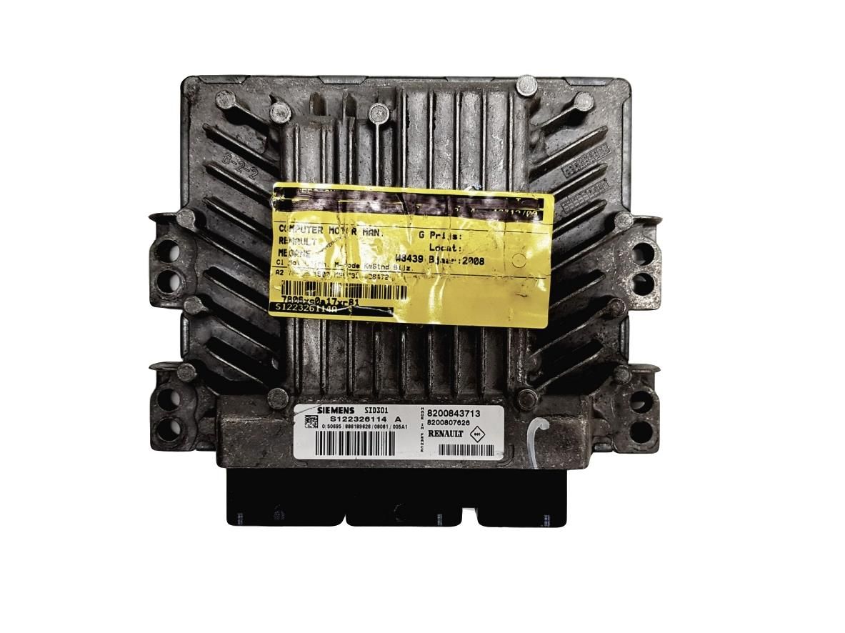 Controller S122326114A SID301 8200843713 8200807626 Renault main product photo