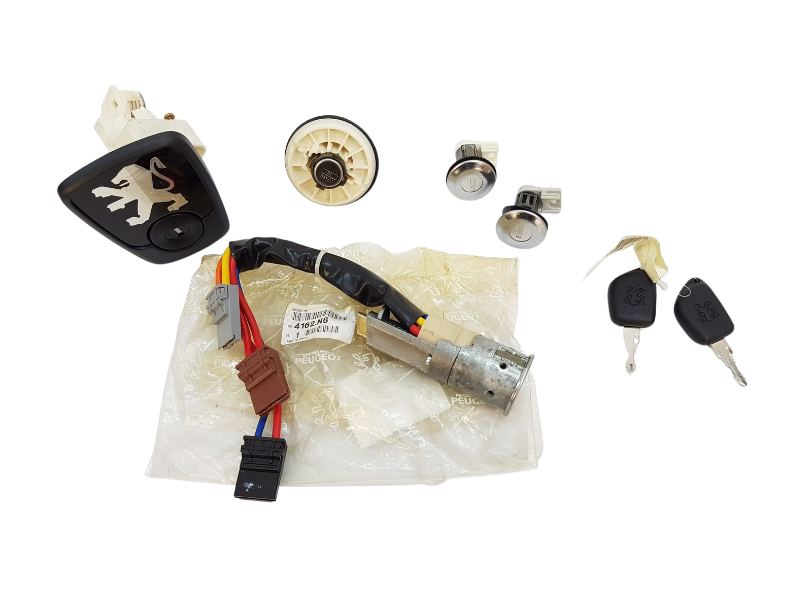 Ignition Switch Original Citroen Peugeot 106 4162N8 main product photo