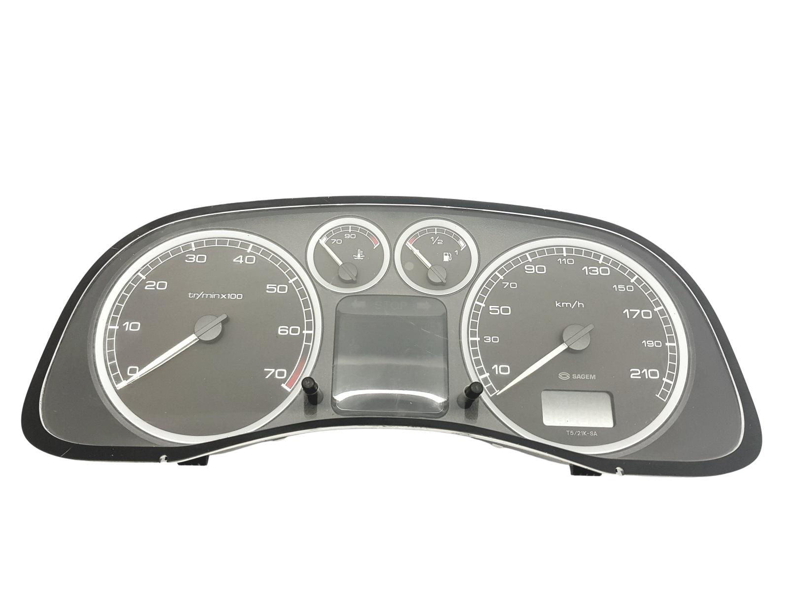 Speedometer/Instrument Cluster Peugeot 307 9645768480 E 01 43677 main product photo