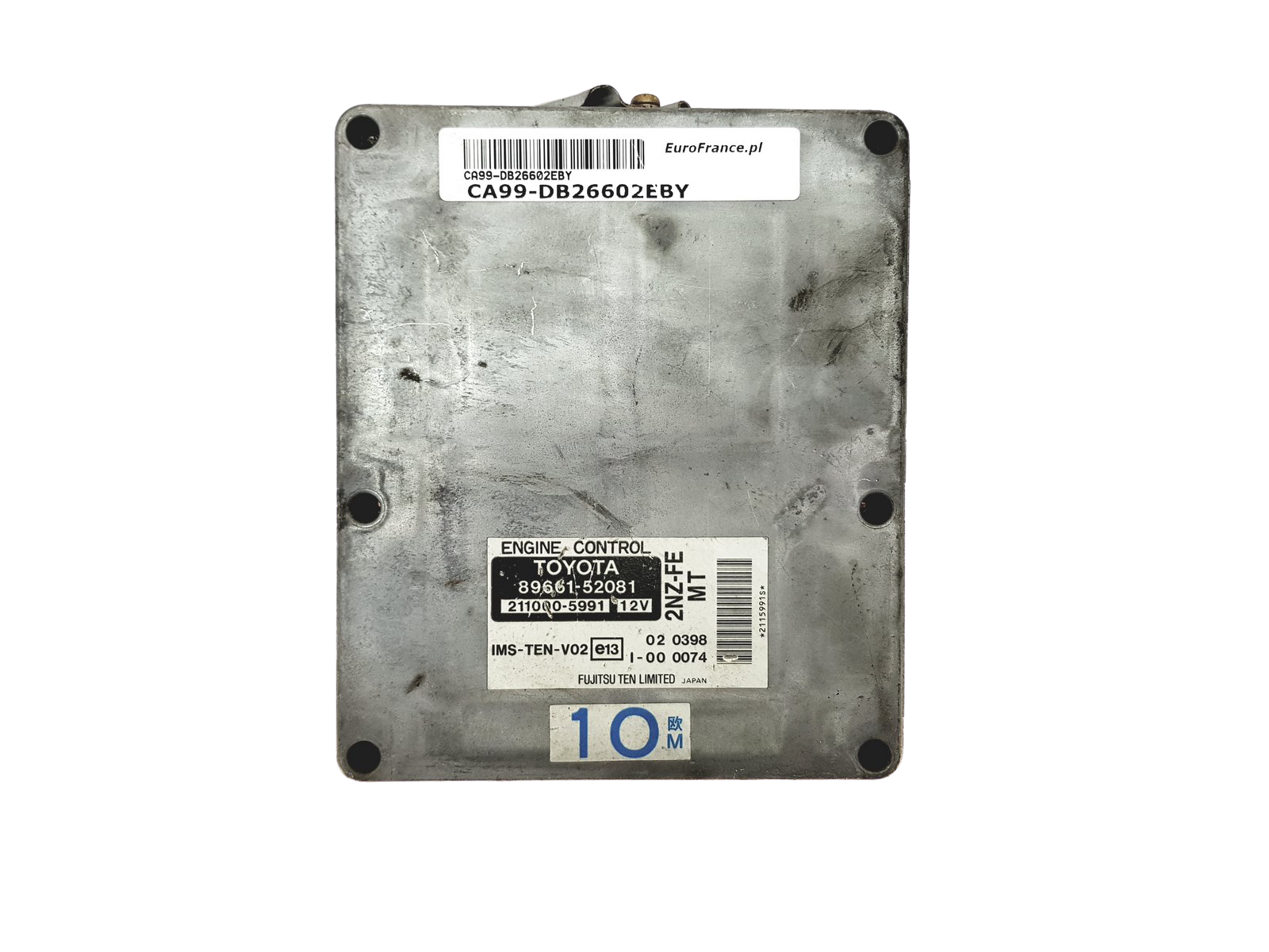 Controller 89661-52081 211000-5991 Toyota Fujitsu main product photo