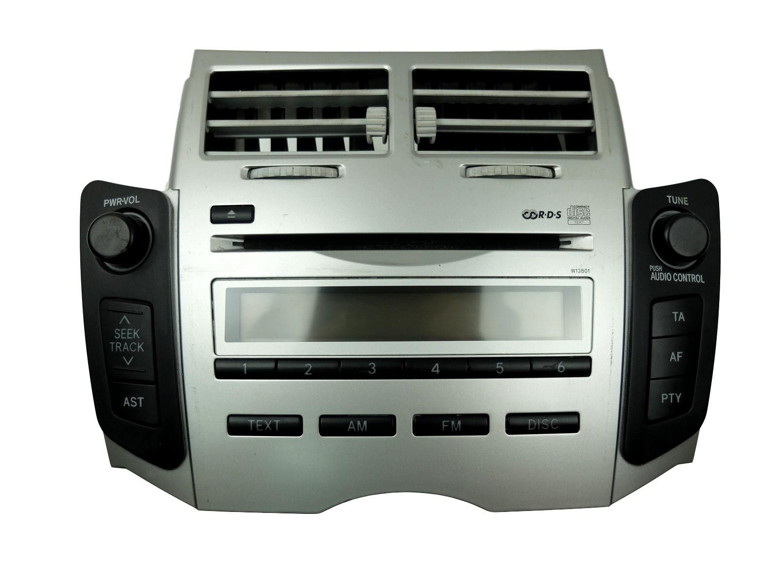 Cd Radio Player Toyota Yaris 86120-0D200 122000-7110A101 W13801 main product photo