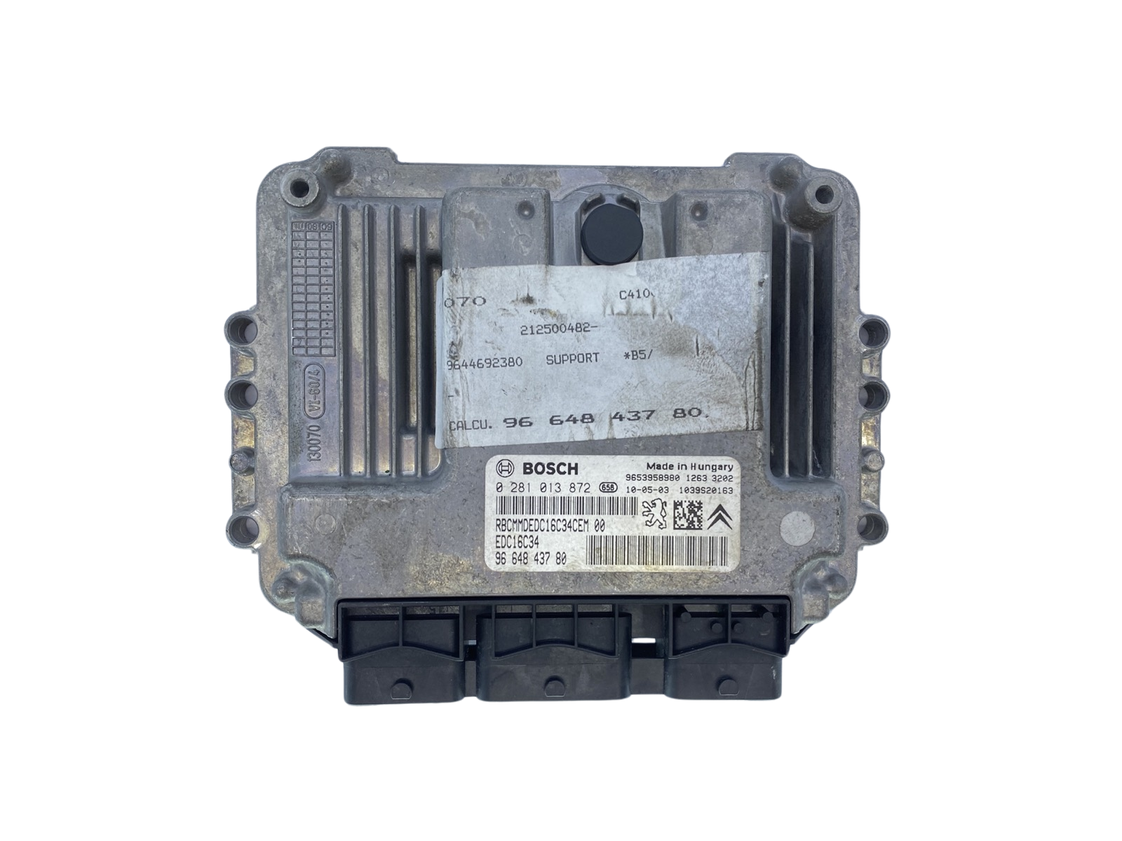 Controller 0281013872 9664843780 9653958980 PSA Bosch 62886 main product photo